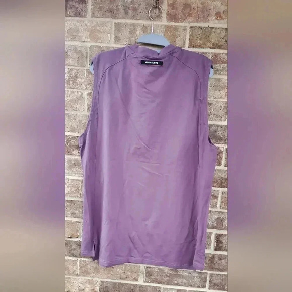 Alphalete Burgundy Men Tank Top Size XL - Picture 4 of 4